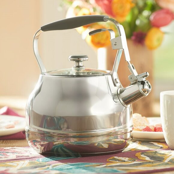 Princess Heritage® Stainless Steel Cookware Whistling Kettle 10365